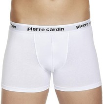 2 Boxer-Shorts Men Baumwolle Elastisch Mit Elastisch Äußere Pierre Cardin PCU104 - $10.58