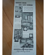 Vintage General Electric Self Starting Clocks Print Magazine Advertiseme... - £3.92 GBP