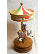 Vintage Carousel Music Box Westland 4006 Carousel Collection 1-a - $44.54