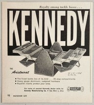 1959 Print Ad Kennedy Aluminum Fishing Tackle Boxes Van Wert,Ohio - £9.39 GBP