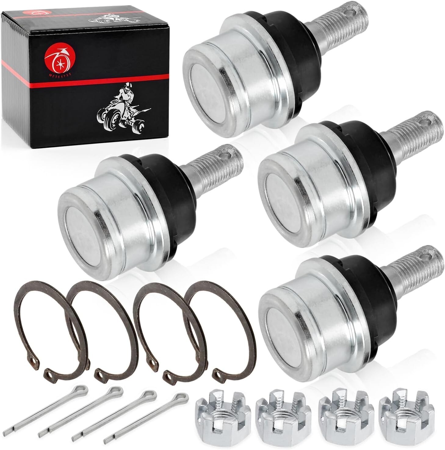 4pcs Ball Joint kit for Grizzly 350 400 450 Big Bear 400 Kodiak 450 400 Bruin 35 Item image 8