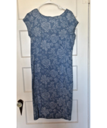 Ice Women&#39;s Floral Blue Dress Size 10 - $34.67 CAD