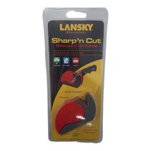 Lansky Sharp N Cut Ceramic Tungsten Carbide Sharpener Cutter With Blade-Guard - £6.83 GBP
