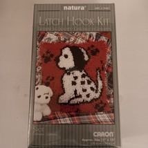 Caron Natura P481 Spot Dalmation 12&quot; X 12&quot; Latch Hook Kit Made In USA - £23.97 GBP