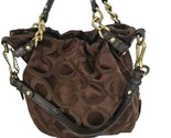 Coach Signature Hobo Shoulder Bag Purse Brown G1173-14147M Pre-Owned - $39.55