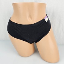 NWT Cacique Cotton Hipster Panty Plus Size 18/20 Black - £11.84 GBP