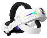 Rgb Comfort Battery Head Strap 8000Mah Compatible With Meta Quest 3 Acce... - $87.39