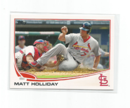 MATT HOLLIDAY (St. Louis Cardinals) 2013 TOPPS CARD #207 - £2.35 GBP