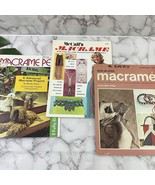 Vintage 70s Macrame Book Lot of 3 Mccalls Step by Step Animal Pets Crafts - $426.40 MXN