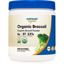Nutricost Organic Broccoli Powder (8 oz) - USDA Certified Organic, Non-GMO, Glut - £36.76 GBP