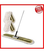 Green 36&quot; Heavy Duty Floor Duster with 360-Degree Rotation and Extendabl... - $77.74 CAD