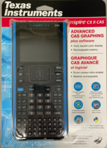 Texas Instruments - NSCXCAS2/TBL/2L1/A - TI-Nspire Cx Ii Cas Graphing Calculator - £159.80 GBP