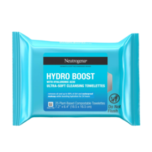 Neutrogena Hydro Boost Face Cleansing &amp; Makeup Remover Wipes, 25 ct.. - £23.73 GBP