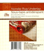 2 Non Slip Rubber UNDERLAY PADS Area RUG or Carpet GriPPer 18&quot; x 28&quot; woo... - $13.89