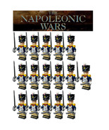 The Napoleonic Wars Officers of French Infantry Custom 16 Minifigure Set - $25.89