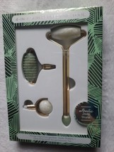 4-in-1 Skin Face Perfecting Tool 3 Interchangeable Jade Rollers+1 Precision Tip - £6.85 GBP