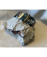 Women’s Stretchy Unique Wisdom Owl Copper &amp; Teal Bracelet NWOT - $43.30 CAD