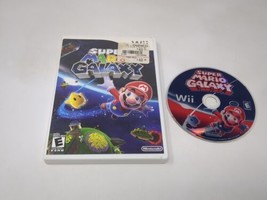 Wii Super Mario Galaxy Nintendo Wii 2007 Disc &amp; Case NO MANUAL - $12.86