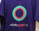 Ebay Open 2018 Unisex Men Women L Large t-shirt purple Have You Checked ... - £13.23 GBP