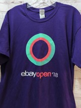Ebay Open 2018 Unisex Men Women L Large t-shirt purple Have You Checked ... - $16.82