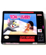Tom &amp; Jerry CASE ONLY Super Nintendo SNES Box BEST Quality Available - $284.64 MXN