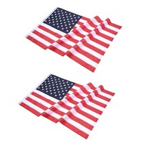 4x6 Ft US Flag Sewn Stripes Polyester Oxford Fabric Fade Resistance Yard... - £48.63 GBP