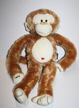 Harley Davidson Monkey 14&quot; Plush Stuffed Ape Heart Soft Toy NO Talk List... - $11.71