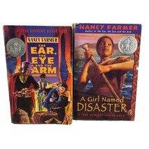 Nancy Farmer Book Lot (2) A Girl Named Disaster The Ear the Eye and the Arm - £11.84 GBP