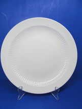 Adams English Ironstone White 10 1/4&quot; Dinner Plate Has Some Crazing Wedgwood - £7.11 GBP