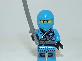 Ktoys Jay Ninjago Movie V1 Collectible Minifigure - £5.56 GBP