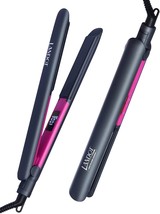 Open Box - LANDOT Ceramic Hair Straightening Flat Iron 1 inch Straightener - £34.95 GBP