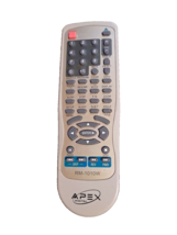 APEX RM-1010W Remote Control For DVD PLAYER AD-1110W (REM-27-E) Pre- owned - $11.30