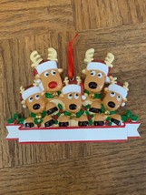 Reindeer Christmas Ornament - $10.84