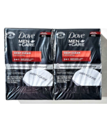 2 Packs Of 4 Bars Dove Men Care Deep Clean Exfoliating 3 N 1 Hand Body Face - $43.56 CAD