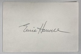Ernie Harwell (d. 2010) Signed Autographed 4x6 Index Card - HOLO COA - £19.54 GBP