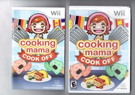 Nintendo Wii Cooking Mama Cook Off video Game Complete (disc Case and Manual) - £11.67 GBP