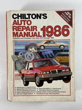 Vtg Chilton&#39;s 1986 Auto Repair Manual 1979-1986 Us &amp; Canadian Cars # 7575 - £14.62 GBP