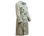 USMC MARINE CORPS TRENCH COAT ALL WEATHER PEWTER 2246 MENS 40 SHORT 8505... - $37.25