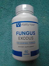 &quot;FUNGUS EXODUS&quot; By Vitality Now...60 Capsules...Brand NEW &amp; Factory Seal... - $49.99
