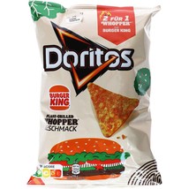 DORITOS Burger King WHOPPER flavor Chips from EUROPE 100g FREE SHIP - $11.87