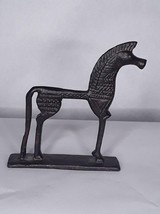 Ancient Greek Style Geometric Bronze Horse figure - £34.50 GBP