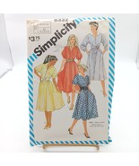 UNCUT Simplicity 8332 Vintage Misses Pullover Dress Sewing Pattern Size ... - $18.39