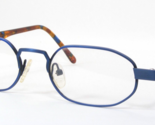 Vintage Augentraum 638 4 Blue /Brown UNIQUE RARE EYEGLASSES GLASSES 51-1... - $57.47