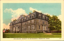 Vintage POSTCARD-ARTS Building,University Of New Brunswick,Fredericton,Can. BK35 - £2.37 GBP
