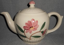 Shawnee Pink Flowers Design Four Cup Teapot w/LID Made In Ohio - £15.47 GBP