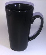 Oversized 6” Tall Black Coffee Cup Mug By Plates &amp; Beyond-BRAND NEW-SHIP... - €22,93 EUR