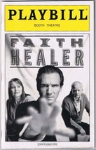 Playbill Faith Healer Booth Theatre June 2006 + ticket - $9.89