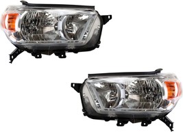Headlights For Toyota 4Runner 2010 2011 2012 2013 Limited And SR5 Chrome... - $280.46