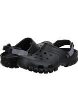 Crocs Offroad Sport Clogs Shoes Mens Size 9 Womans Size 11 Black Graphite - £33.09 GBP