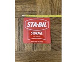 Sta-Bil Storage Auto Decal Sticker - £70.46 GBP